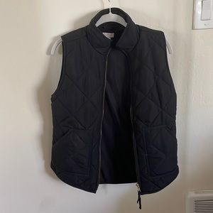 JCrew Black Womens XS Vest